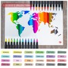 LIEBERGE Brush Pens Premium Set - 24 Watercolour Colours +