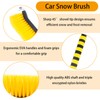 2 PCS Snow Brush and Detachable Ice Scraper, Snow Brush