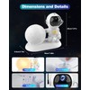 Kaishengyuan Kaishengyuan Astronaut Galaxy Projector,Star Night Light Projector for Kids