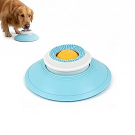 pureza Comedero Lento de Silicona para Ansiedad – Tapete de Lamer para Perros con Ventosas Fuertes – Alfombrilla Interactiva para Baño y Entrenamiento