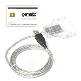 Thales Gemalto IDBridge CT30 Lector USB de Tarjetas Inteligentes Smart Card Reader Writer CAC DOD ID Army Military Government Corporate Medical Eid Co