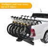 Livestar® Portabicicletas Pickup, Protectores Para 5 Bicicletas