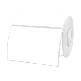 2×3 Inch White Thermal Labels Stickers, Removable Thermal Label, Waterproof Direct Thermals Stickers Perforated Lines- 300 Sheets/Rolls