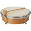 Percussion Plus PP876 8 inch Tunable Drum, Brown