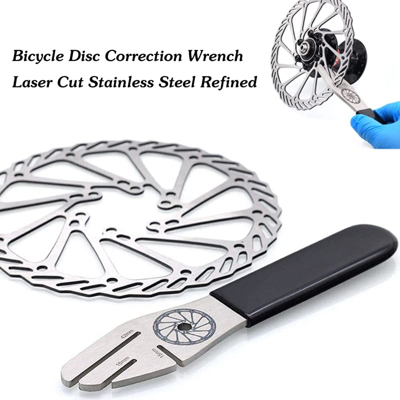 Derailleur Hanger Straightening Tool, Brake Piston Reset Tool for Bicycle,