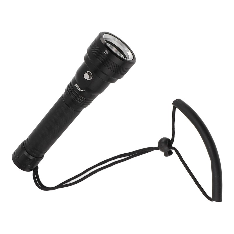Scuba Diving Flashlight 6000lm IPX8 Waterproof Underwater LED Dive Light
