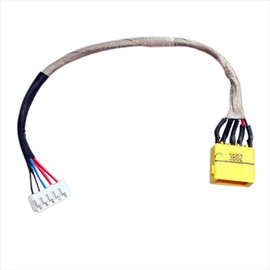 Gintai DC Power Jack Wiring Harness Replacement for Lenovo Essential G700-5937 G700-5939 G700 Series DC Power Socket
