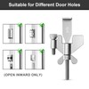 AceMining Upgraded Portable Door Lock Home Security Door Locker Privacy