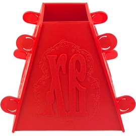 Red Russian Pascha Paskha Easter Xb Plastic Cheese Mold
