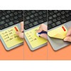 wemo Pad Type Ver.2 Fusen Specifications, Pastel Yellow (Pack of