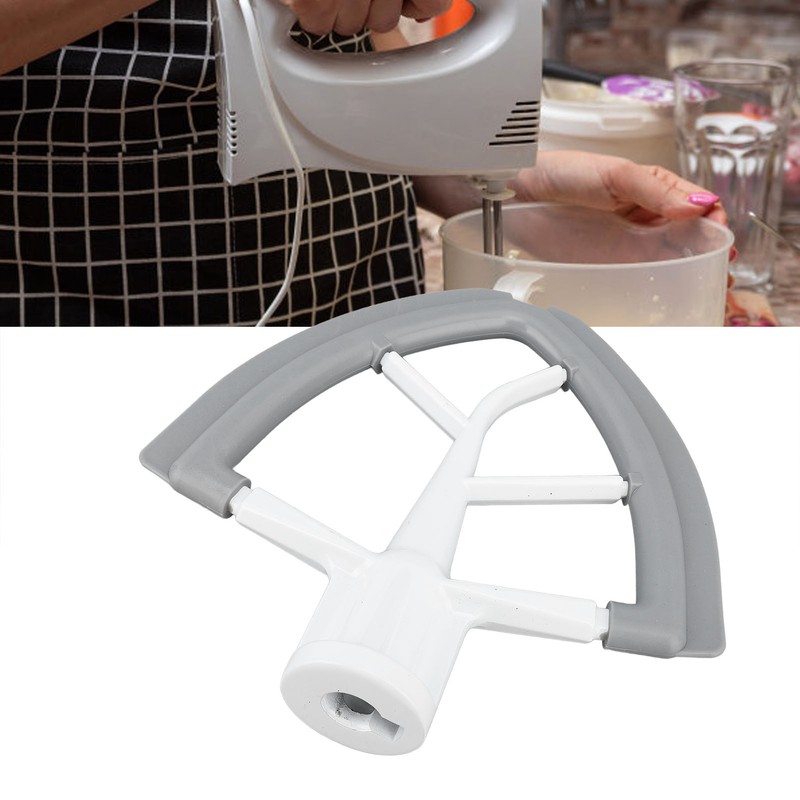Flex Edge Beater with Flexible Silicone Edges Bowl Scraper for