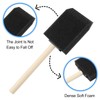 20 Pcs Foam Paint Brushes, 2 Inch Wood Handle Sponge