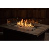 Fire Pit Wind Guard Clear Tempered Glass Best Flame Viewing