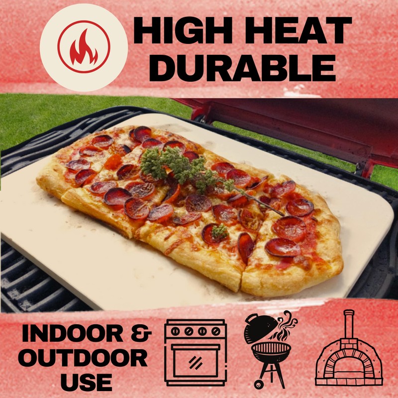 Pizza Stones for Oven - Pizza Stone for Grill with