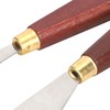 4Pcs Stainless Steel Palette Knife Shaped Oil Painting Art Spatula