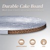 Cakebon Cake Boards - Sturdy 1/2 Inch Thick Drums -