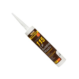 Everbuild – Everflex – 115 GP Building Mastic – For Joint Pointing and Sealing – Internal and External Use – White – 285ml