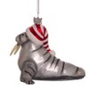 Kurt S. Adler NBX0011 Single Ornament, Gray, Red, White