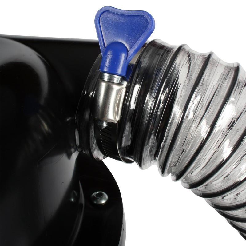 Quick Click Dust Collection Separator w/Urethane Ducting Hose