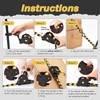 Koalafast 2 Pack Retractable Ratchet Straps Heavy Duty, 1" x
