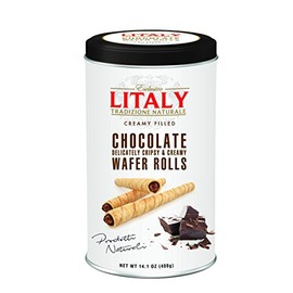 Litaly Chocolate Wafer Rolls, 14.1 oz