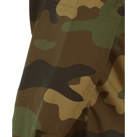 Propper Men's Uniform Ripstop BDU Coat, Woodland, 60% Cotton, 40% Polyester, Medium Regular