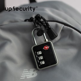 UP Security Suitcase Locks TSA Approved, Small Combination Padlock for Locker, Mini Combo Padlock, TSA Locks for Luggage, Gym Locker, Backpack Zipper, Gun Case, Ammo Can, Storage Box, Toolbox Outdoor
