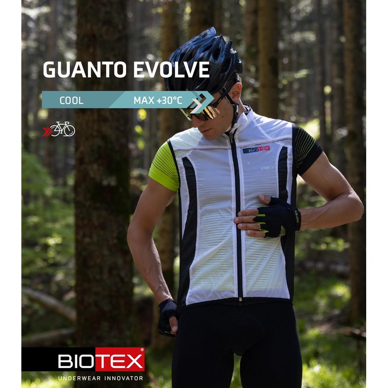 BIOTEX Evolve Fahrradhandschuhe für den Sommer, leicht und atmungsaktiv, kurze