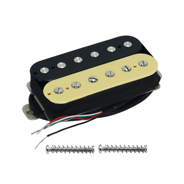 FLEOR Zebra Guitar Humbucker Pickups Alnico 5 Bridge Pickup 14-15k