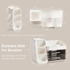 HBlife Makeup Organizer with Brush Holder for Vanity, Large Plastic