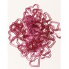 Heart Paper Clips, 100PCS Cute Love Heart Bookmark Clips, Pink