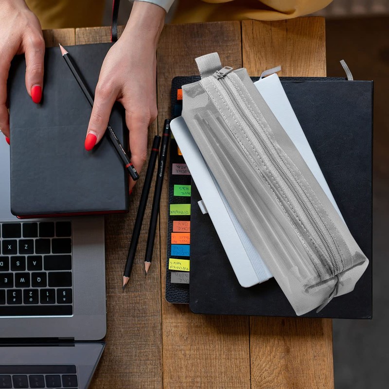 Jagowa Transparent Pencil Case - Simple and Creative Document Storage