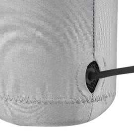 Geekria Lycra Speaker Cover for APPL HomePod 2/1 Smart Speaker Cover, Dust Cover, Replacement Bluetooth Speaker Cover (Grey)