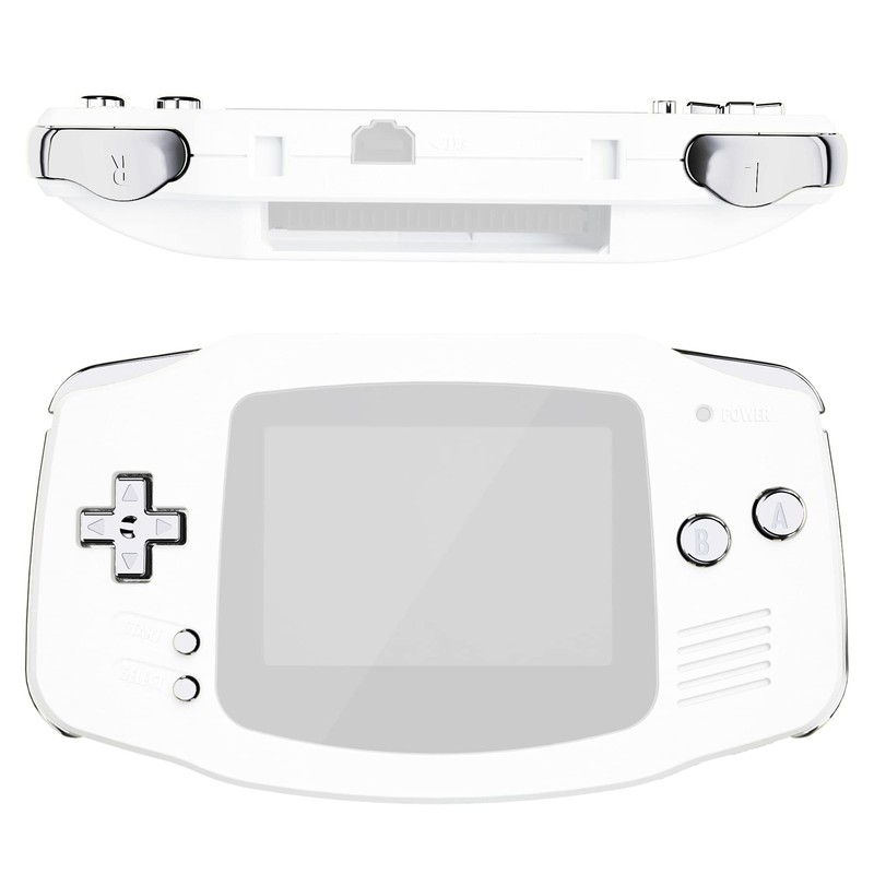 eXtremeRate Replacement Full Set Buttons Shiny Colors for Gameboy Advance