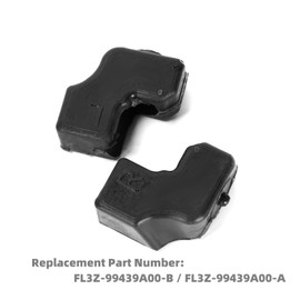 Ruimou 1 Pair Car Rear Fender Bumper Bushing Rubber Cushion (Left+Right) HC3Z-99439A00-A / HC3Z-99439A00-B Compatible with Ford F-250 F-350 F-450 F-550