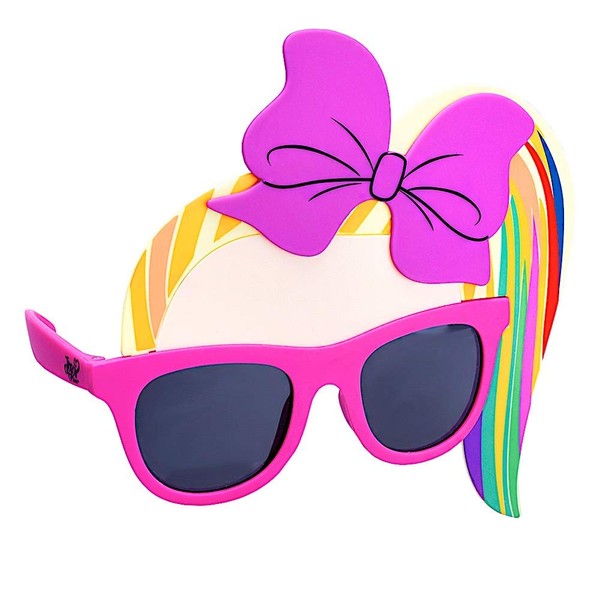 Sun-Staches Officially Licensed JoJo Siwa Character Sunglasses, Instant Costume Party Favor Sunglasses, Multi, One Size (SG3692)