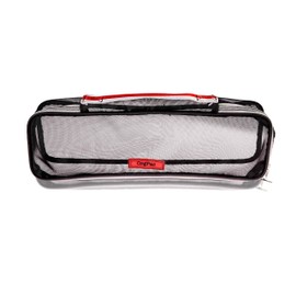 LeanPac® OrgPac 1 Piece Fine Mesh Travel Organiser Packing Cube Black SOrg (Slim) Large