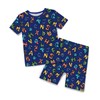 babee Reshinee Bamboo Viscose Toddler Alphabet Pajamas Boys Girls Kids