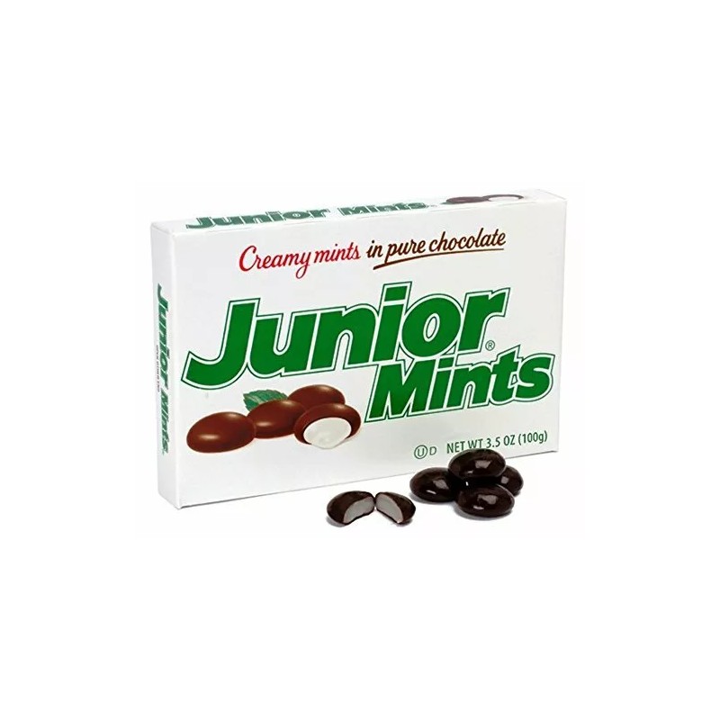 Junior Mints Tootsie Junior Mints Theater Box 3.5 oz [12-Boxes]