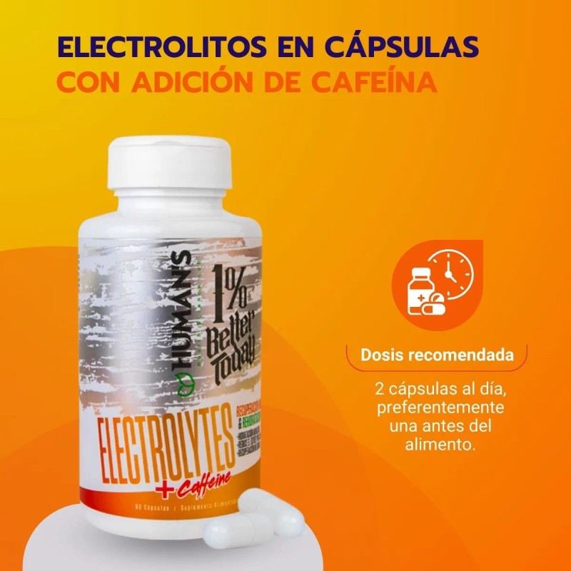 Human's Health Science Lab Complejo Electrolitos Cafeína