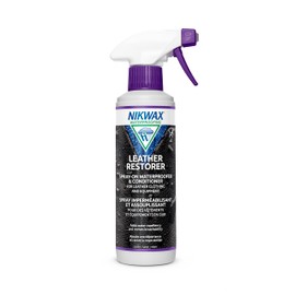 Nikwax Leather Restorer Spray to Waterproof, Condition, Revitalize and Protect Leather Car Interiors, Motorcycle Seats, Jackets, Leather Apparel, Furniture, Shoes, Bags, Purses, and Accessories