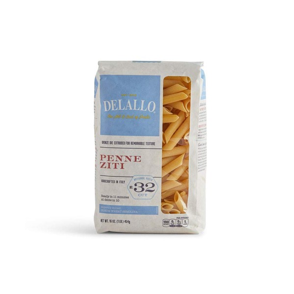 DeLallo Ziti, Penne, 1-pounds (Pack of8)