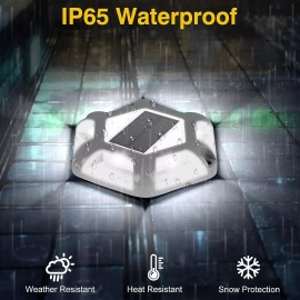 T-SUN 8PACK Outdoor Solar Deck Lights LED Dock Waterproof Light Driveway Pathway