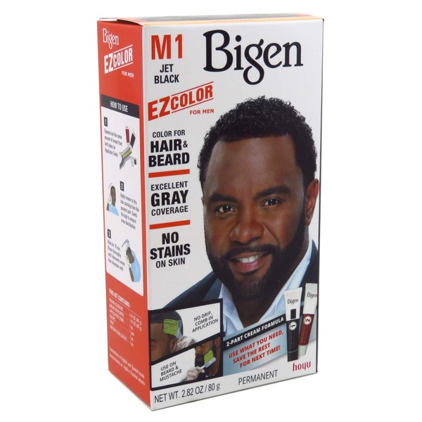 Bigen Ez Color For Men Jet Black Kit (2 Pack)