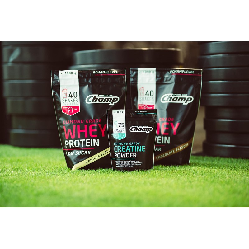 Champ Diamond Grade Creatine Powder Neutral 300 g - Creatine