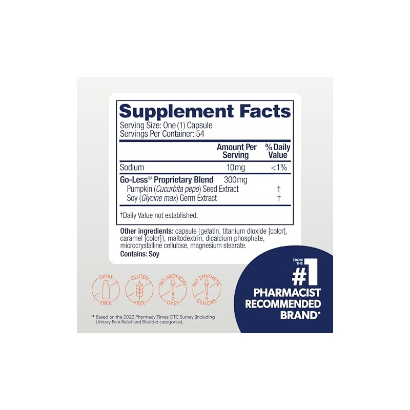 AZO Bladder Control Supplement, 54 Count