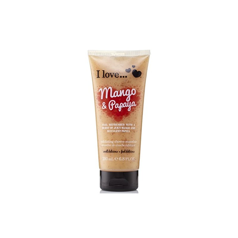 I LOVE. Mango & Papaya Dusch-Smoothie Peeling – Exfolierendes Duschgel