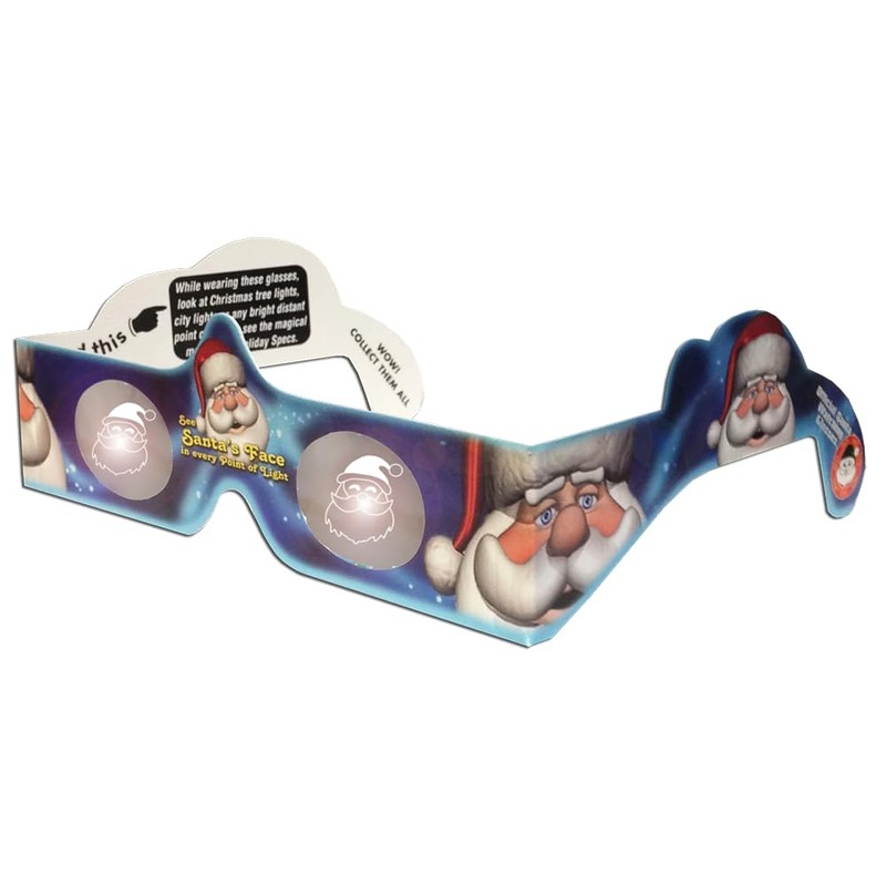 Holiday Eyes Christmas 3D Glasses New for 2024-5 Pair Variety