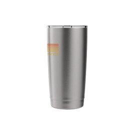 Retro Colombes France Stainless Steel Insulated Tumbler