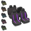 DBS 1012867 Universal Non-Slip Washable Car Seat Covers Purple